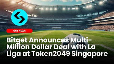 Bitget Enters A Multi-Million Dollar Deal With La Liga to Explore Crypto-Sports Synergy - MENAFN.COM