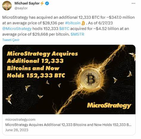 MicroStrategy suspends new Bitcoin purchases, holding almost 500,000 Bitcoin