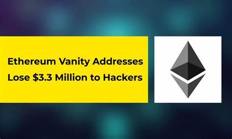 Ethereum Vanity Addresses Lose $3.3 Million to Hackers - CryptoTvplus