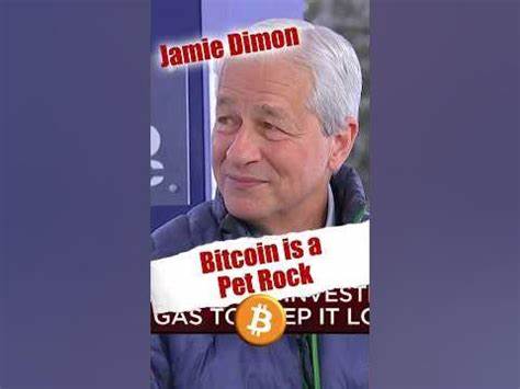 Billionaire Jamie Dimon Refers to Bitcoin as a "Pet Rock," Saying It "Does Nothing." Here's 1 Crypto Use That He Thinks Could Be Worth It. - The Motley Fool