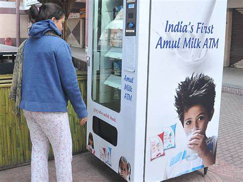 Amul launches India's first milk ATM - The Economic Times