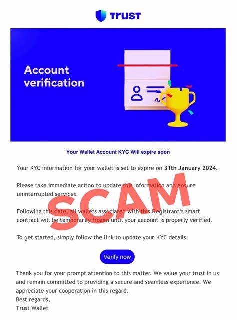 New KYC Email Scam Targets Trust Wallet Users: Here’s How To Stay Safe - DailyCoin