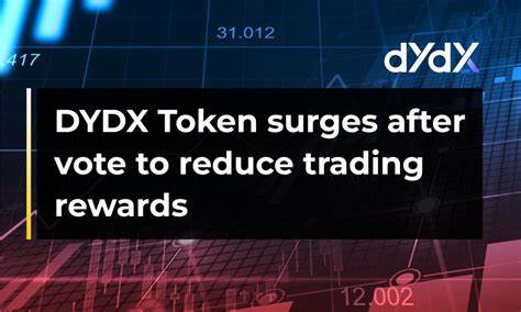 DYDX Token surges after vote to reduce trading rewards - CryptoTvplus