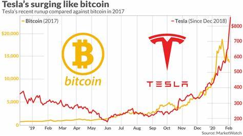 Tesla’s surging stock is starting to remind Wall Street of bitcoin’s parabolic rally in 2017—here’s why - MarketWatch