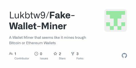 A Wallet Miner that seems like it mines trough Bitcoin or Ethereum Wallets