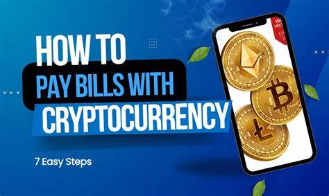 Step-by-step guide of paying with cryptocurrency