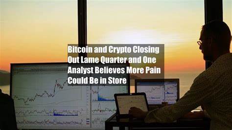 Bitcoin and Crypto Closing Out Lame Quarter and One Analyst Believes More Pain Could Be in Store - CoinDesk