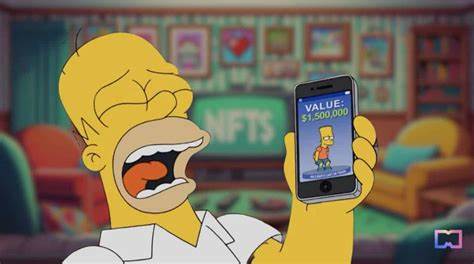 The Simpsons Satirizes NFT Mania in Latest 'Treehouse of Horror' Episode - Bitcoin.com News