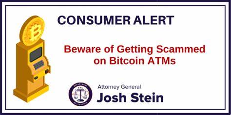 Consumer Alert: Beware of Getting Scammed on Bitcoin ATMs - NC DOJ