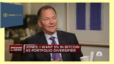 Paul Tudor Jones Buys Bitcoin as a Hedge Against Inflation - Bloomberg