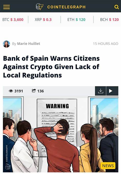 Bank of Spain Warns Citizens Against Crypto, Given Lack of Local Regulations - Cointelegraph