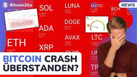 Altcoins stürzen ab – Bitcoin-Dominanz steigt um 2 Prozent!