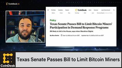 Texas Senate Passes Bill to Limit Bitcoin Miners' Participation in Demand Response Programs - CoinDesk