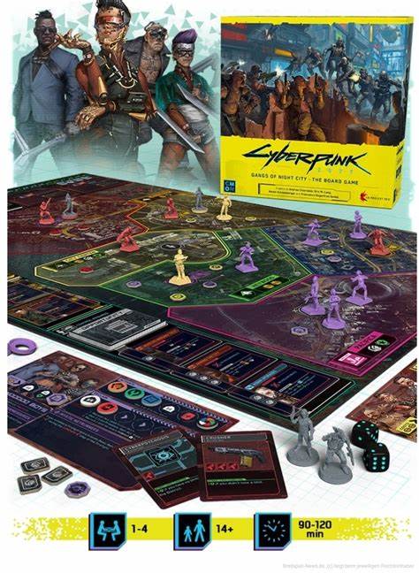 Nach dem Videospiel ist vor dem Brettspiel: Cyberpunk 2077 wird neu umgesetzt - und ihr könnt via Crowdfunding von Beginn an dabei sein!