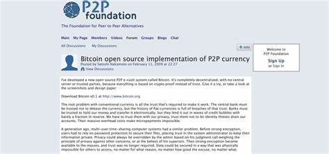 Satoshi Nakamoto’s First Bitcoin Website Revealed From Past: Details - U.Today