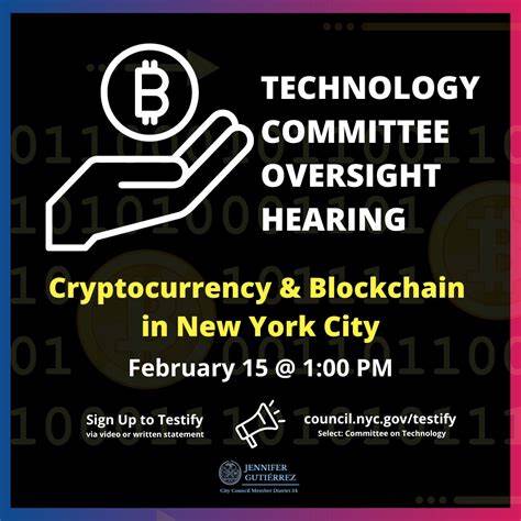 Cryptocurrency and Blockchain Oversight Hearing Reveals City’s Plans for Use of Technology - New York City Council